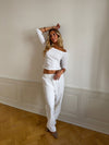Matilde W linen pants