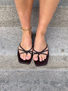 Rowena sandal - Dark brown