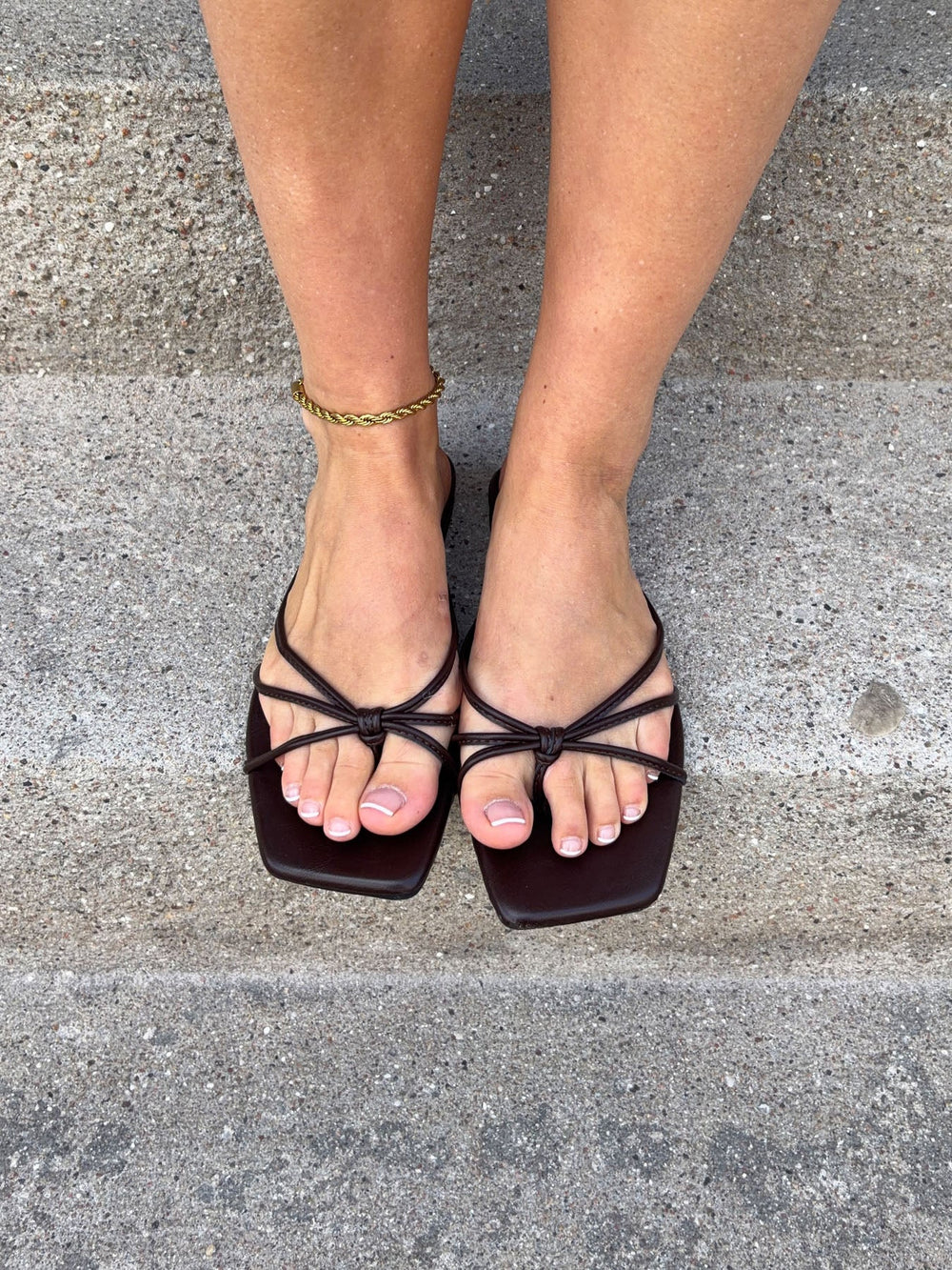 Rowena sandal - Dark brown