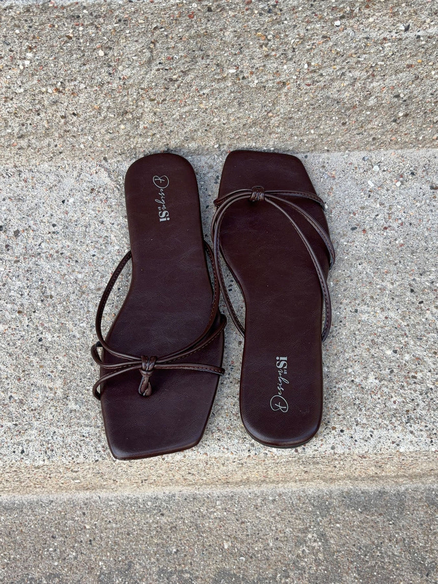 Rowena sandal - Dark brown