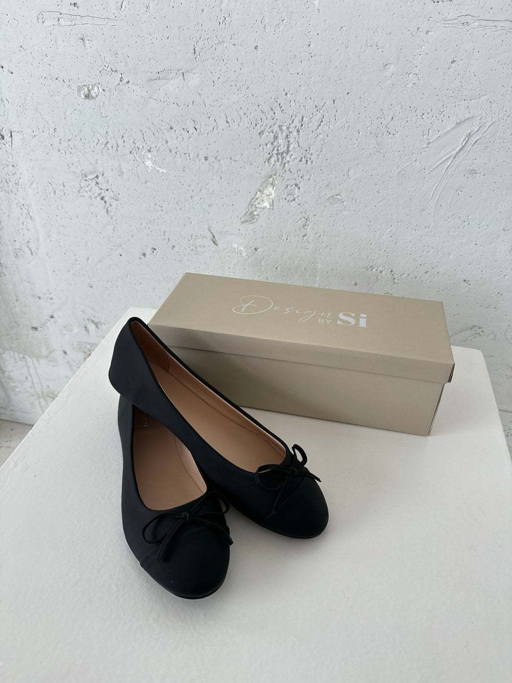 Segovia ballet flats with bow - Black