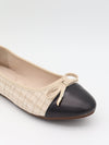 Cetinje ballet flats with bow - Beige