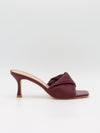 Nara heels - Burgundy