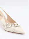 Kandy slingback heels - Cream