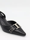Nida slingback heels with buckle - Black
