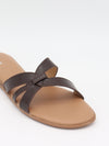 Figma sandals – Dark brown/beige