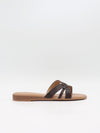 Figma sandals – Dark brown/beige