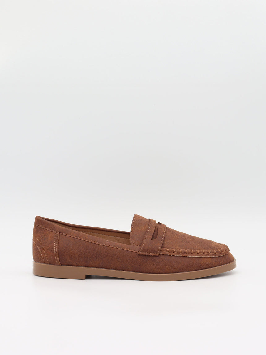 Pilou loafers in suede - Brown