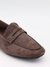 Watson loafers in suede - Dark brown