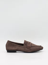 Watson loafers in suede - Dark brown