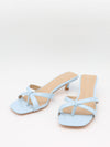 Joule heeled sandals - Pastel blue