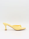 Pastella mules with bow - Light yellow