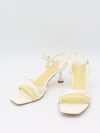 Tillia heels - White/yellow