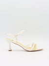 Tillia heels - White/yellow