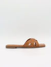 Tuja sandals with buckle detail – Brown