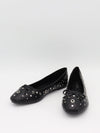 Katarine ballerinas with stud details - Black