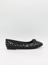 Katarine ballerinas with stud details - Black