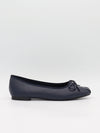 Eline ballerinas with detailing – Dark navy
