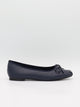 Eline ballerinas with detailing – Dark navy