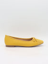 Fione suede ballerinas - Yellow