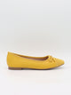 Fione suede ballerinas - Yellow
