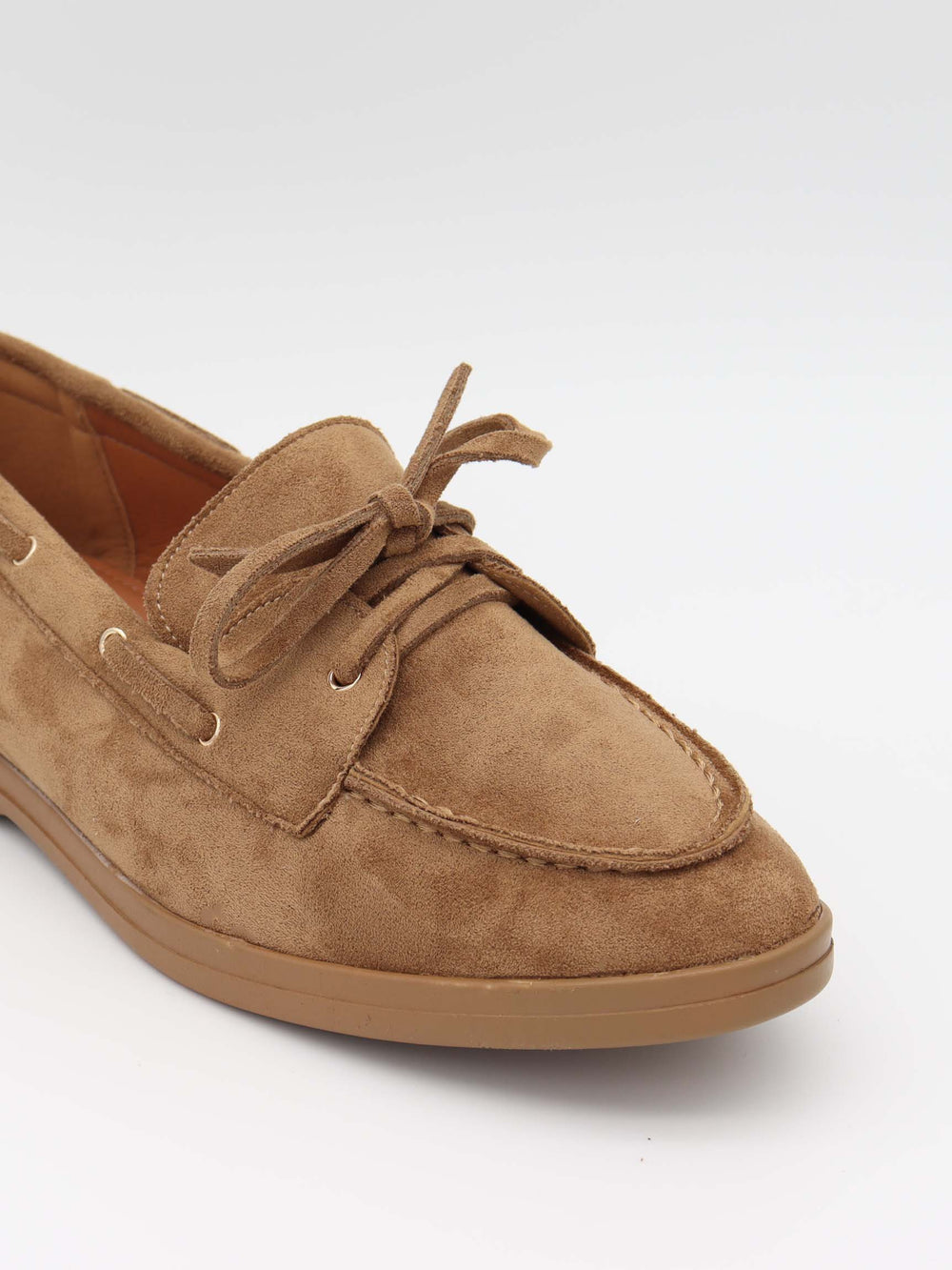 Amaline suede moccasins – Brown