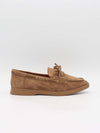 Amaline suede moccasins – Brown