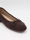 Yuna ballerina with heel - Beige