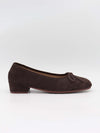 Yuna ballerina with heel - Beige