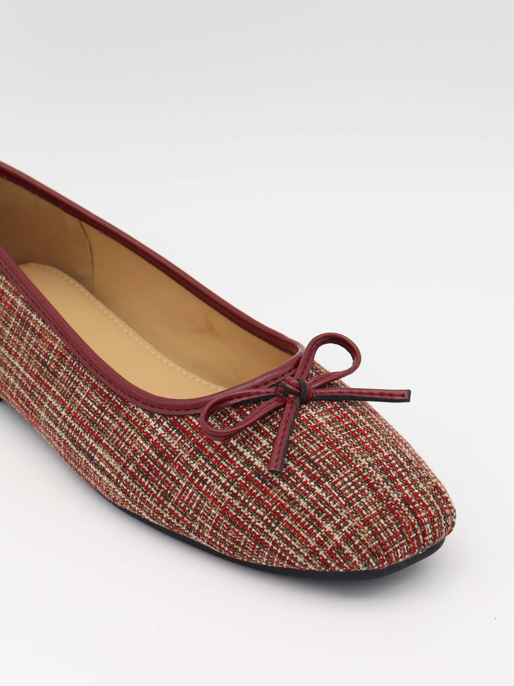 Manja ballerina with checkers - Red/white/green