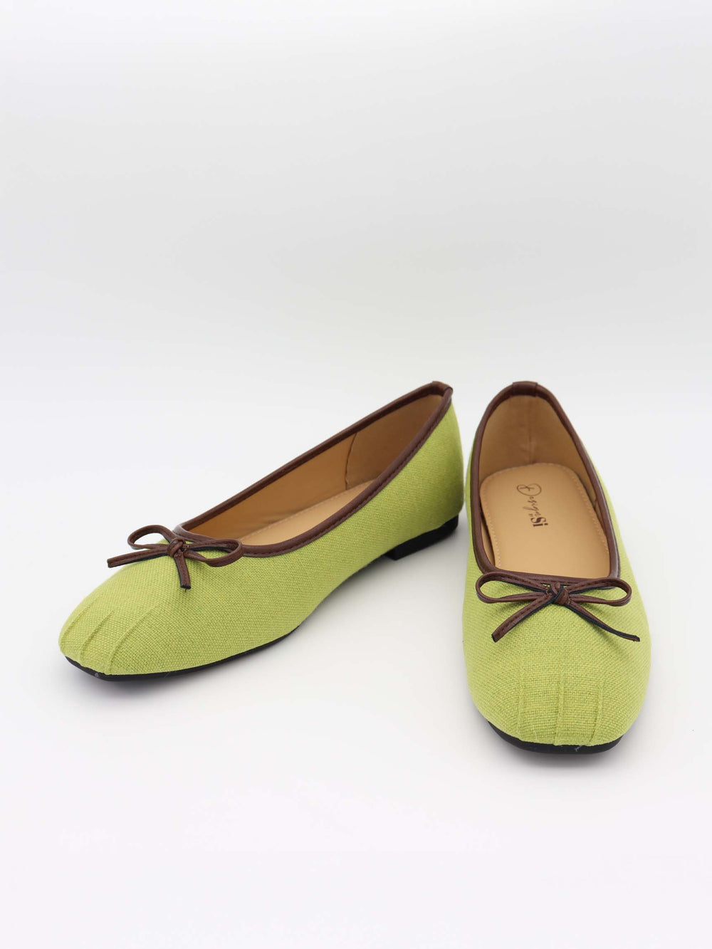 Manja ballerina - Green/brown