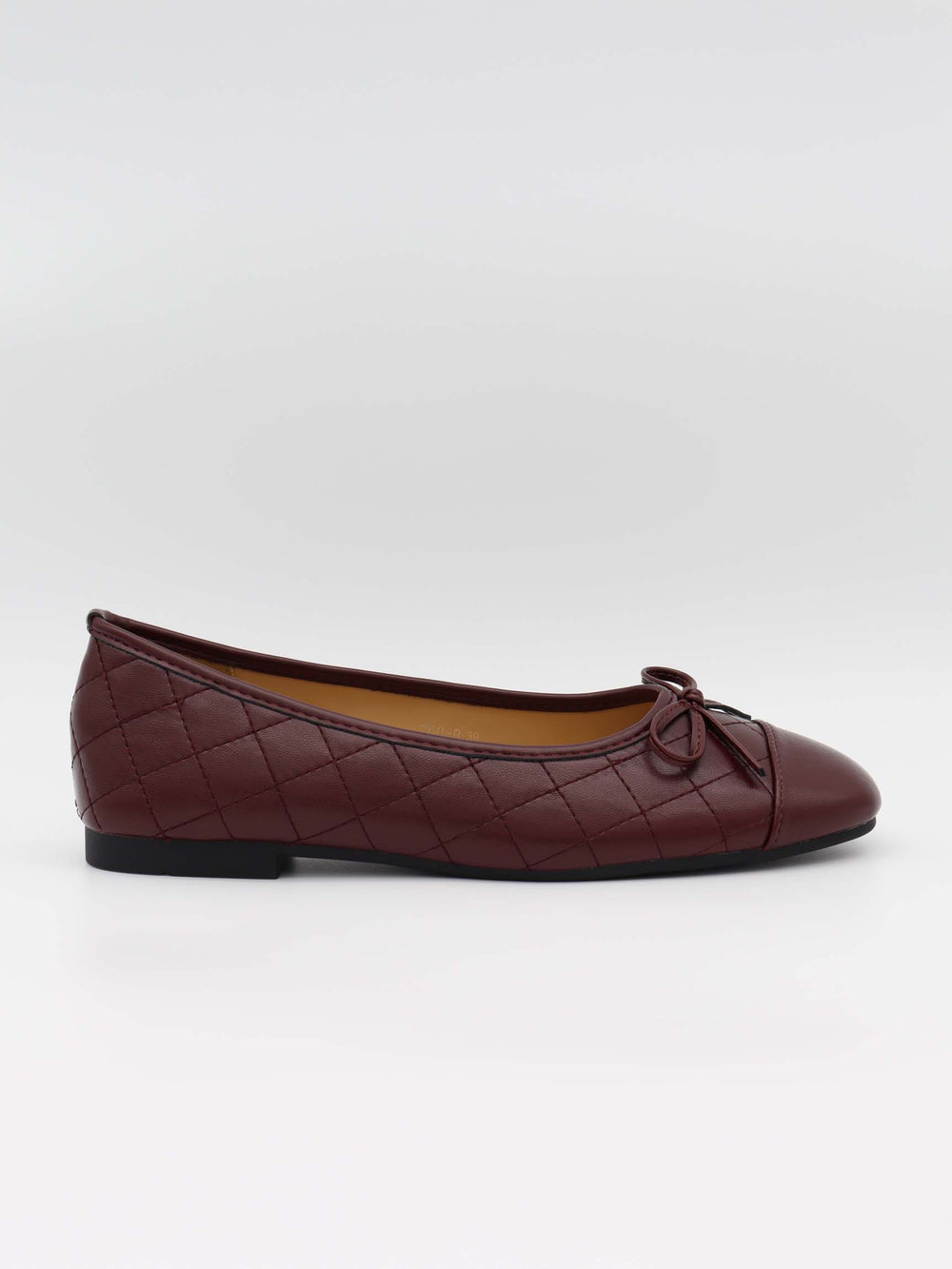 Tessa ballerina with bow - Brun
