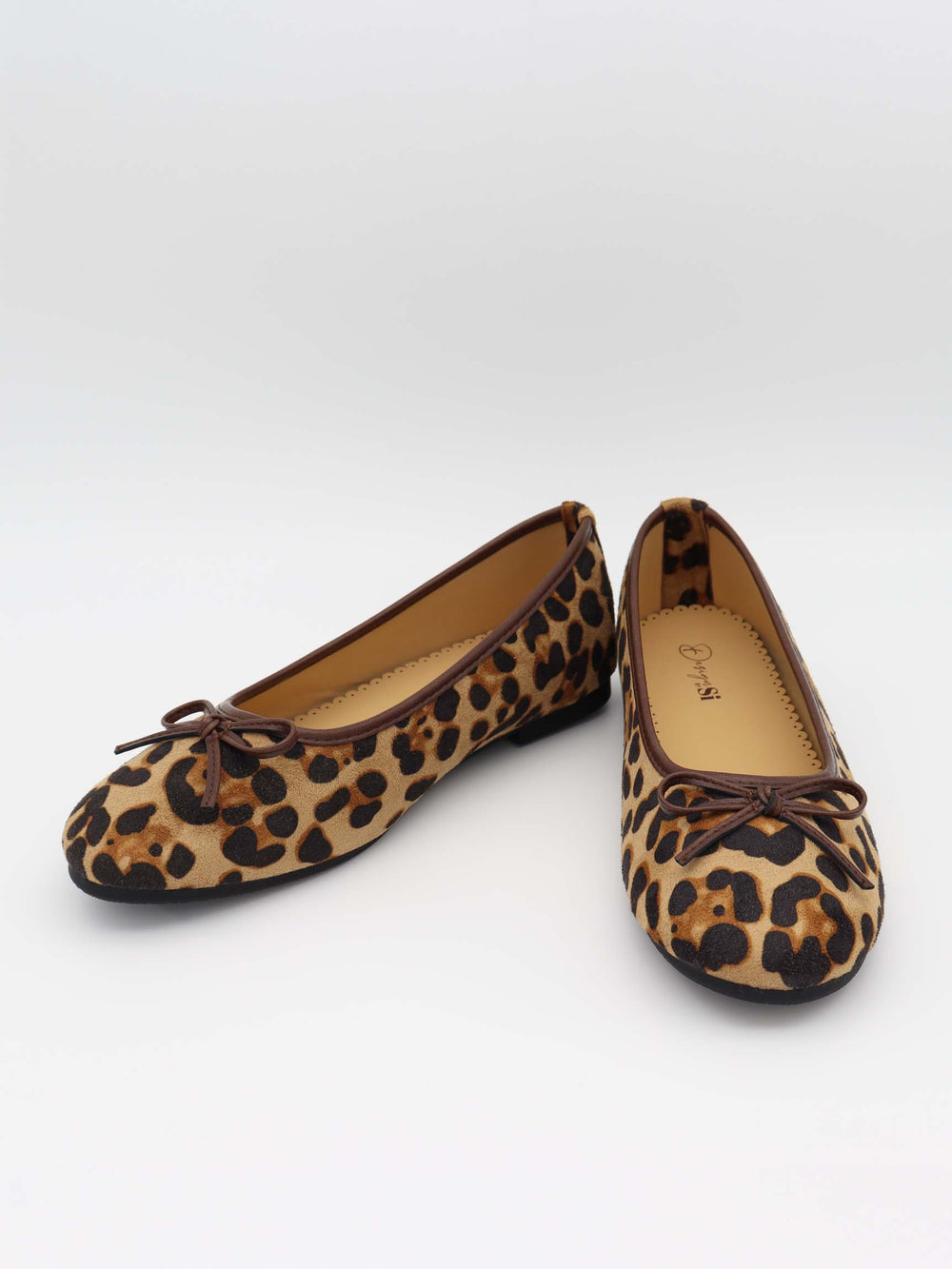Leonia ballerina with leopard - Brown