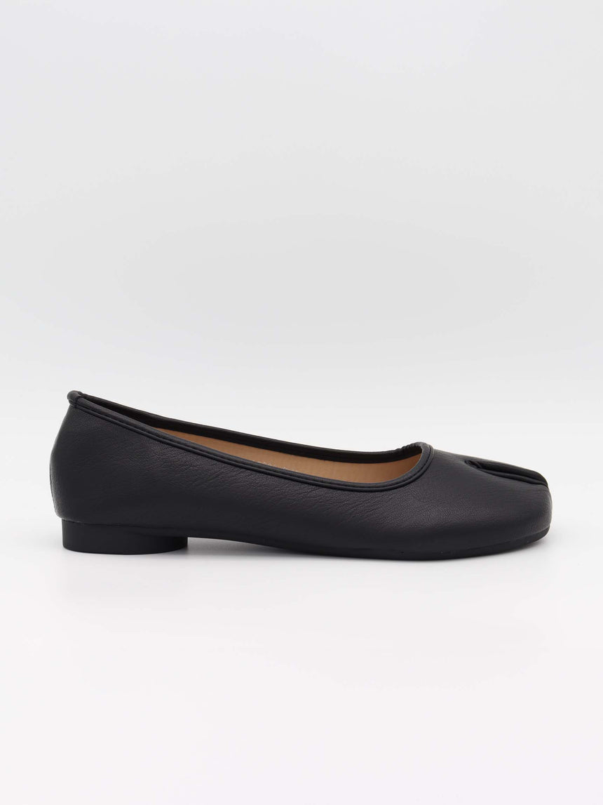 Tuvina split toe ballerina - Black