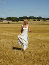 Solia linen dress - White