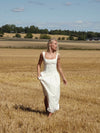Solia linen dress - White