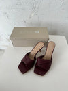 Nara heels - Burgundy