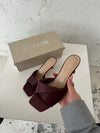 Nara heels - Burgundy