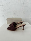 Nara heels - Burgundy