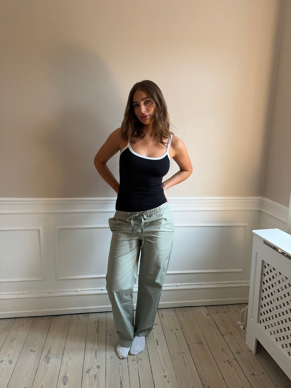 Thora straight pants - Green