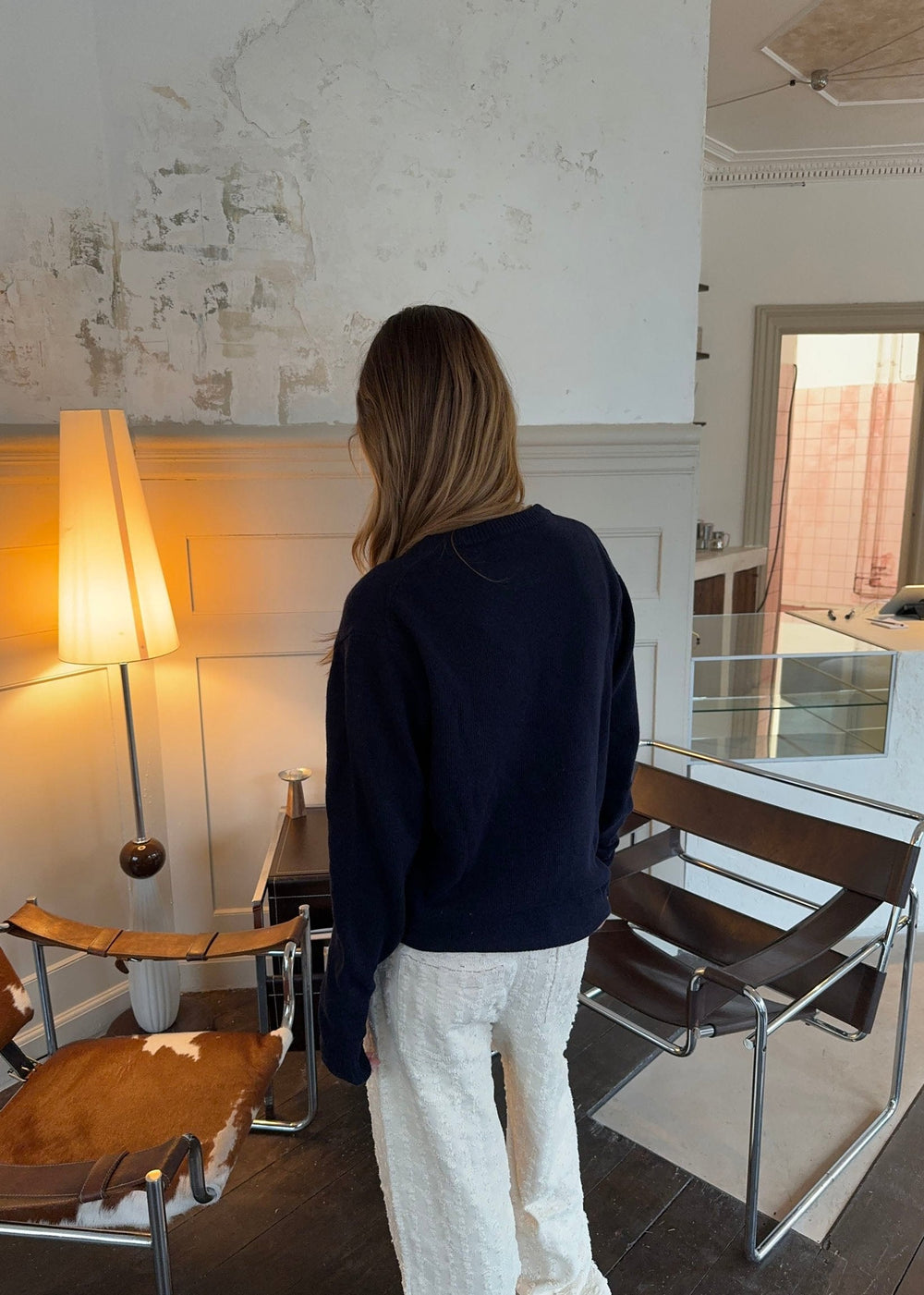 Tea wool sweater - Navy