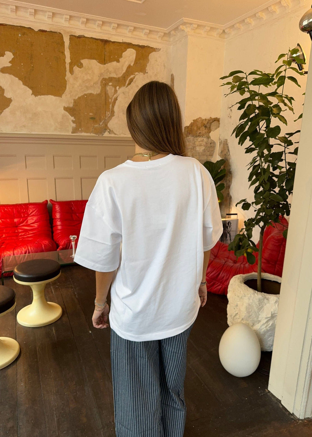 Zinnia oversized t-shirt - White