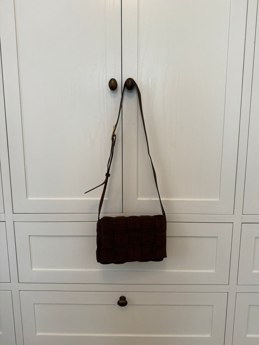 Prague woven bag - Brown