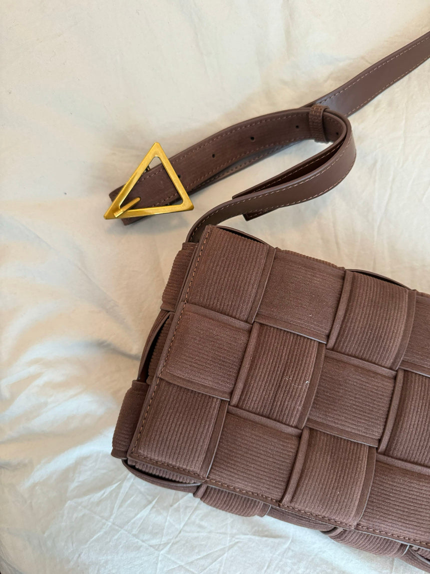 Prague woven bag - Brown