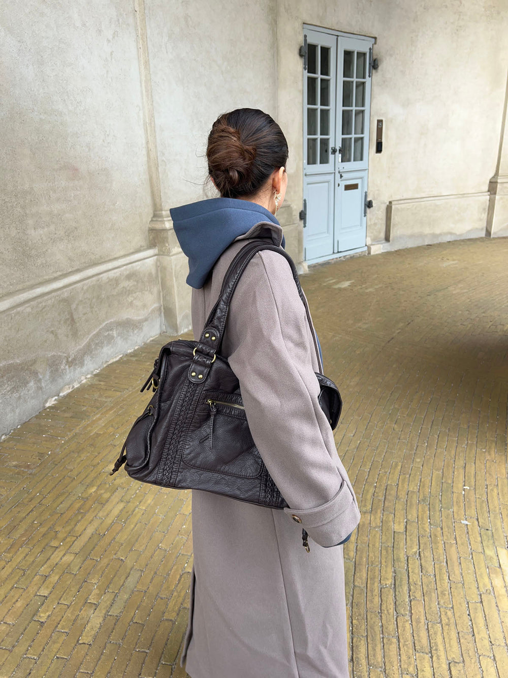 Venedig shoulder bag - Brown