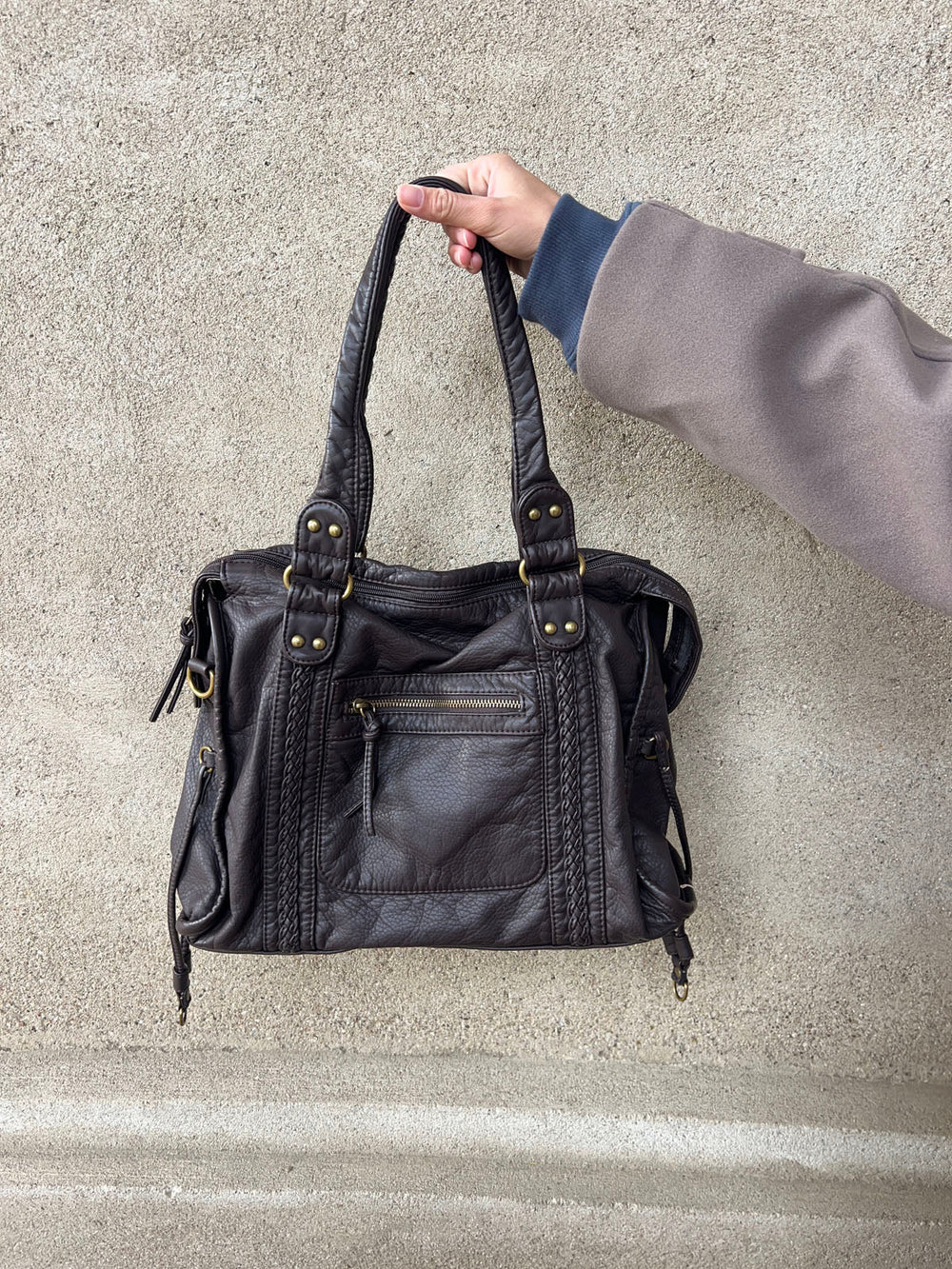 Venedig shoulder bag - Brown