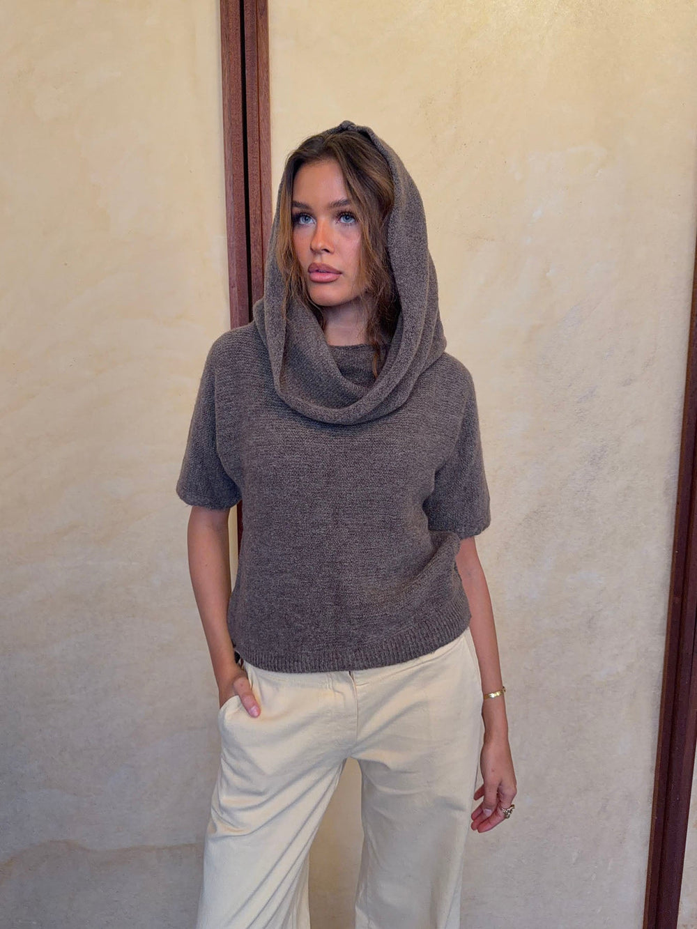 Bolivia versatile knit - Taupe