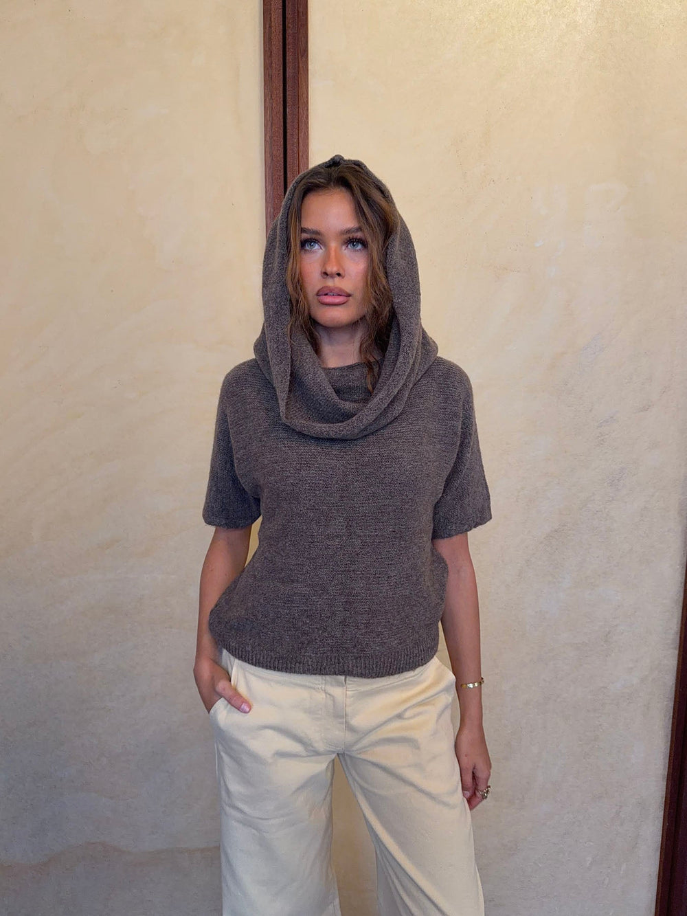Bolivia versatile knit - Taupe