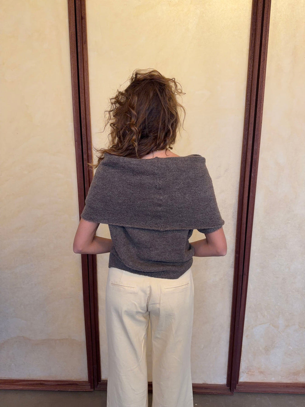 Bolivia versatile knit - Taupe