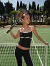 Speedana tank top - Jet black/cloud